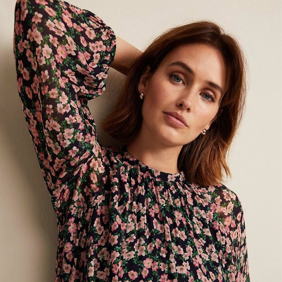 Phase Eight Betty Floral Print Swing Dress | Size 20 | NWT - Picture 6 of 15